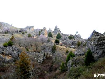 Cañón y Arrecife de Castrojimeno-Valdehornos; somiedo parque natural ayuntamiento lozoya vall de lag